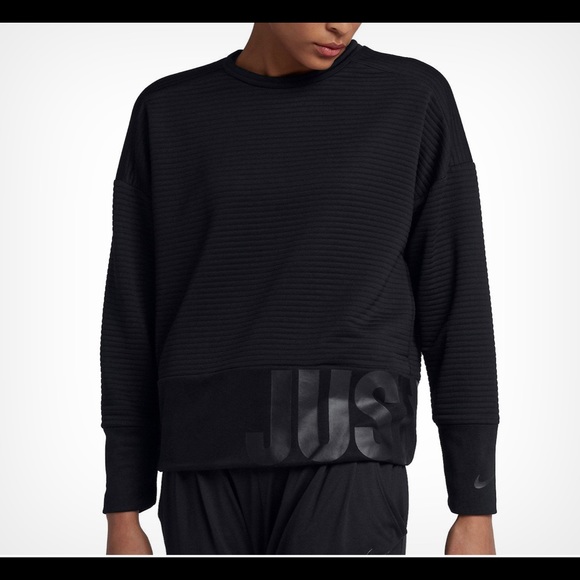 Nike Ribbed Crew Neck Sweater - Picture 1 of 16